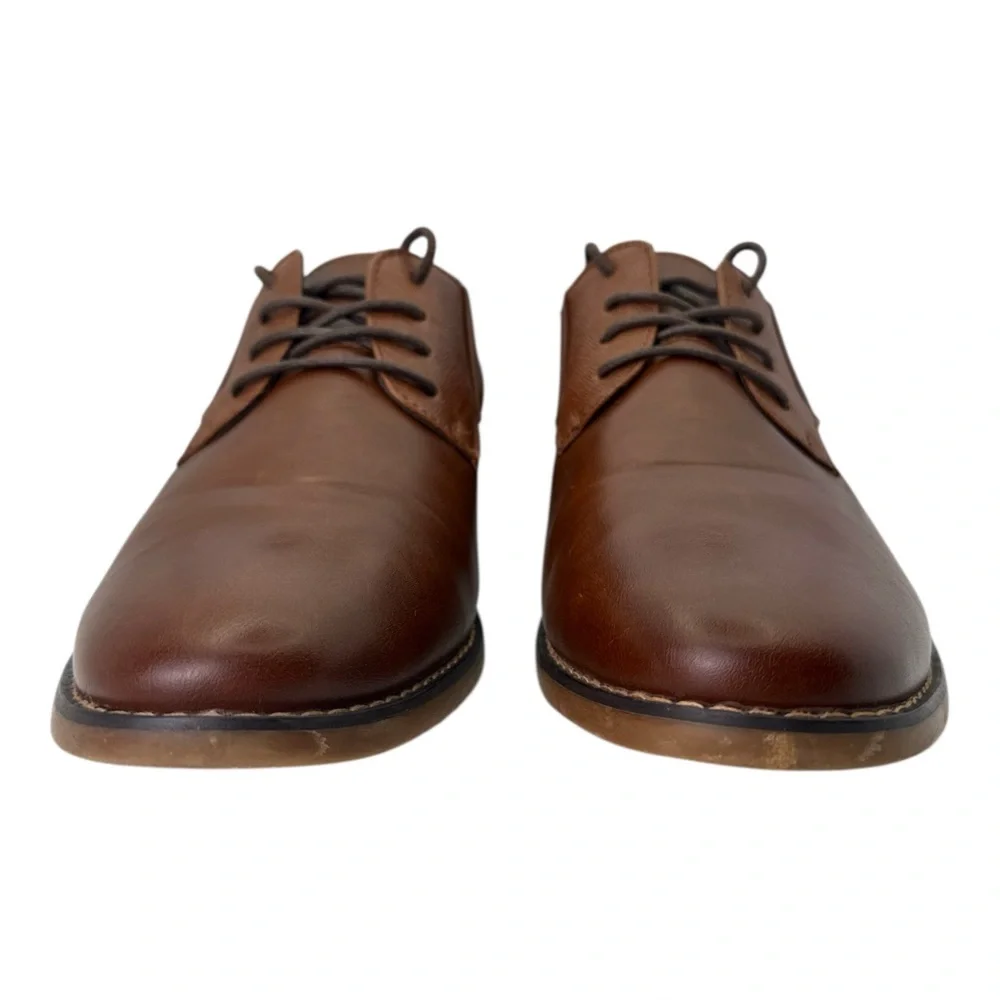 Deer Stags Men's‎ Matthew Dress Comfort Oxford Classic Brown, Size 10.5 Wide